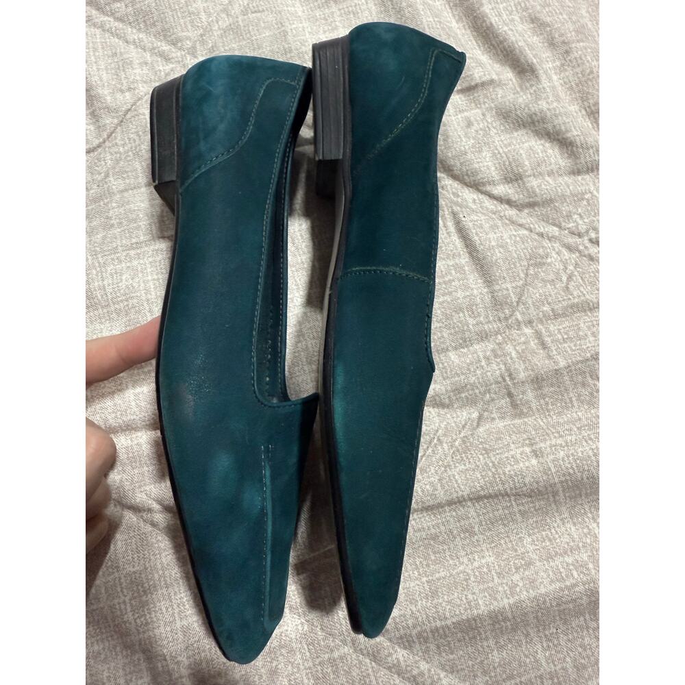 Calico Cruise Loafers Shoes Flats Women's Size 8.5 M Teal Green Made in Brazil - Picture 6 of 11